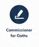 Commissioner for Oaths Commissioner for Oaths